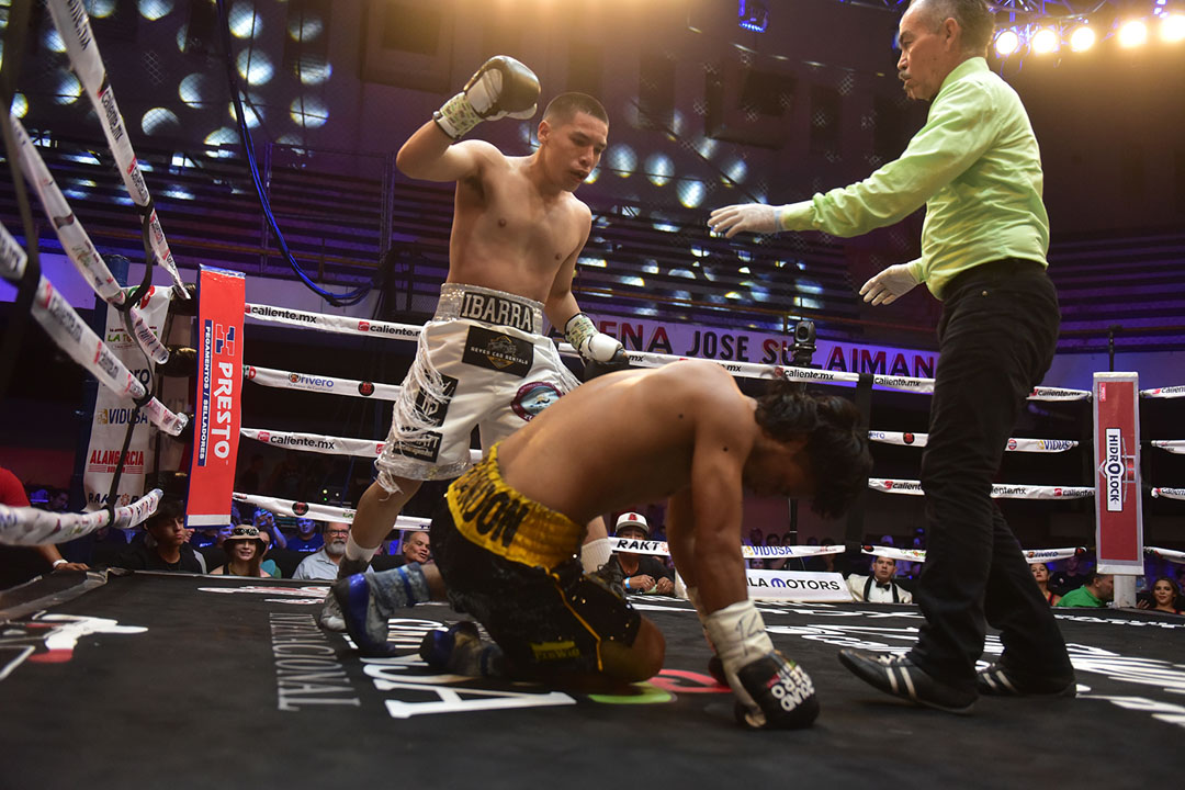Derrota Ibarra a Contreras en la Arena José Sulaimán