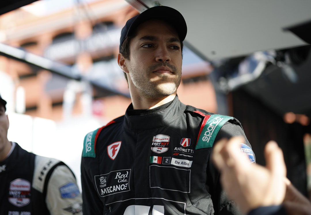 De Alba cosechó un top five en Laguna Seca.