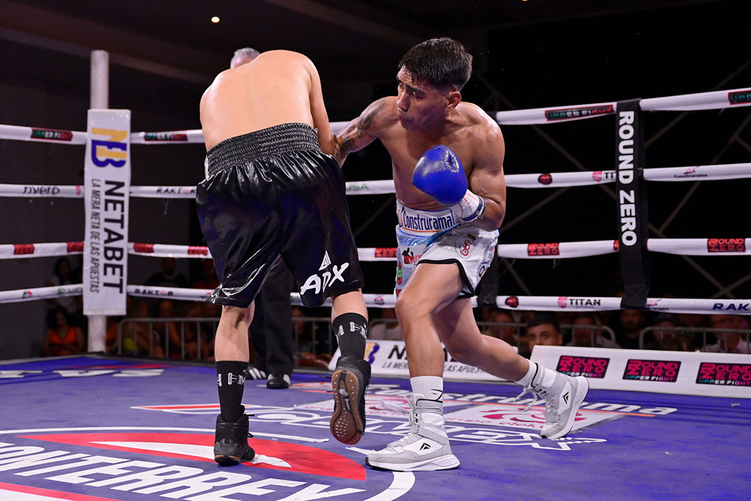 “Cejitas” Valladares derrota por nocaut a Romero.