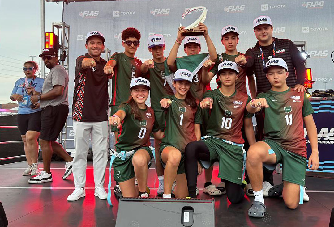 Equipo México Football Flag