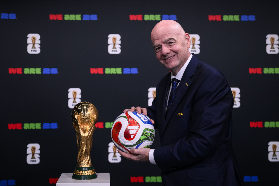 FIFA presenta al TRIONDA, balón oficial del 2026.