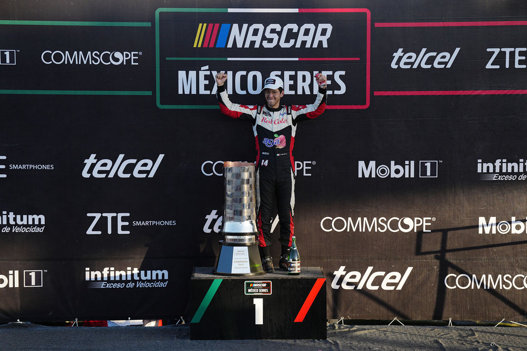 alejandro de alba junior - campeon de nascar mexico series 2025