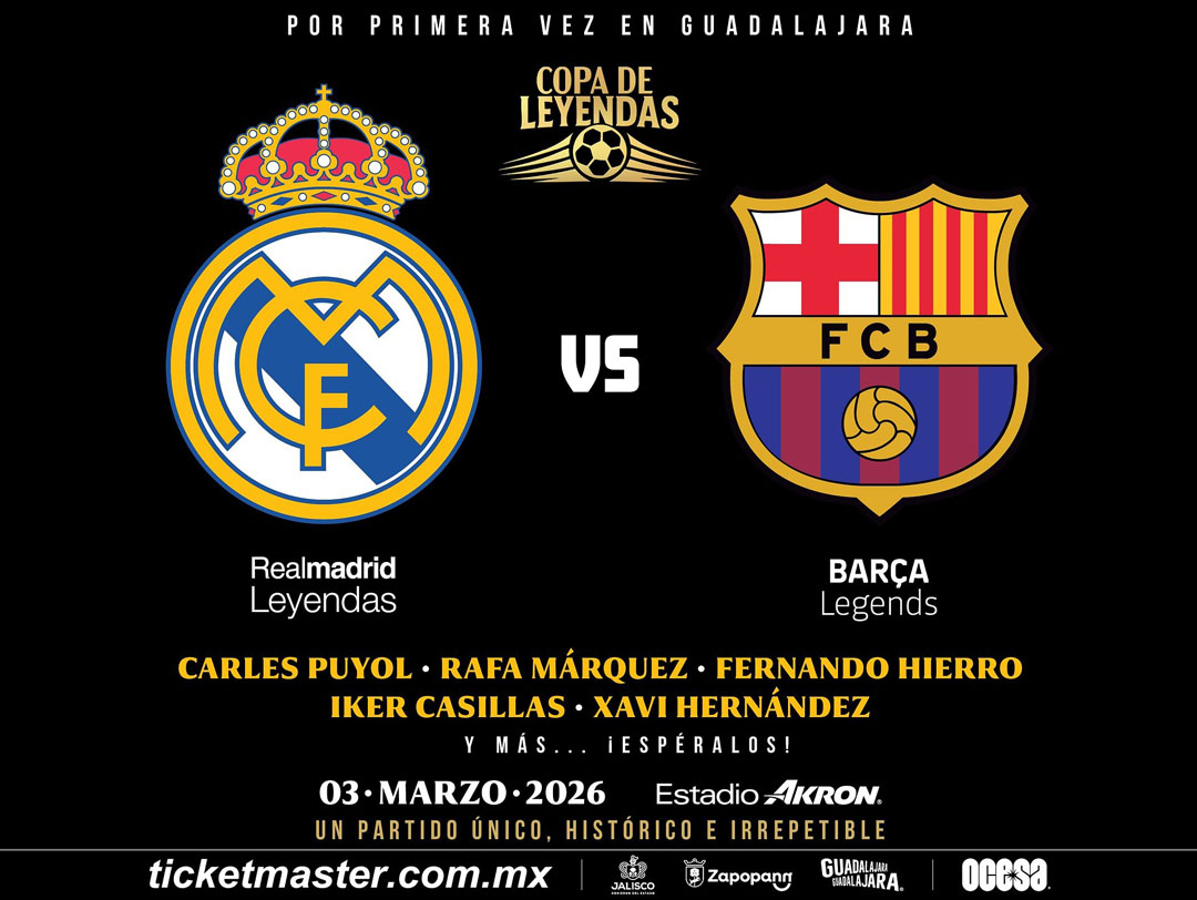 leyendas del real madrid vs leyendas del barcelona