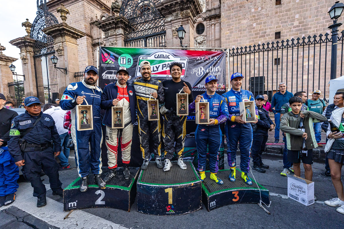 podio rally patrio 2026