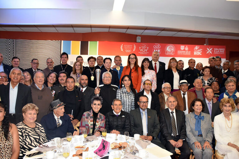 atletas olimpicos recuerdan los JO de Mexico 68