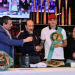 entrega de cinturon a DEMOLEDOR estrada